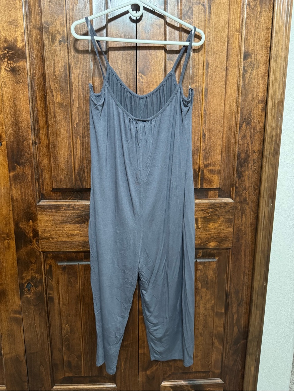 Kali Reeve Slate Gray Tunic Jumpsuit